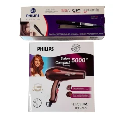 Набор из фена и выпрямителя для волос BS_5000/PH_8664