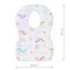 Набор однаразовых слюнявчиков Babyono 878, 23.5x34.5 см, 10 шт