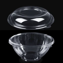 Набор одноразовой посуды для салата Loyal 5473462907, полиэтилентерефталат/полипропилен, прозрачный, 18.2-17.5x8.3+3.2 см, 1000 мл, 25 шт Набор одноразовой посуды для салата Loyal 5473462907, полиэтилентерефталат/полипропилен, прозрачный, 18.2-17.5x8.3+3.2 см, 1000 мл, 25 шт