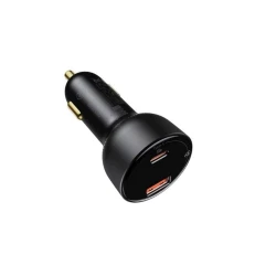 Автомобильное зарядное устройство Baseus Superme Digital Display PPS Dual Quick Charger Car Charger Black Автомобильное зарядное устройство Baseus Superme Digital Display PPS Dual Quick Charger Car Charger Black