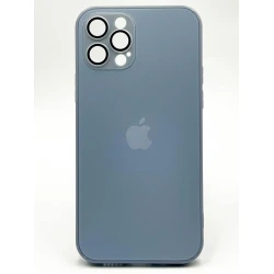 Чехол Glass для Apple iPhone 12 Pro Sierra Blue