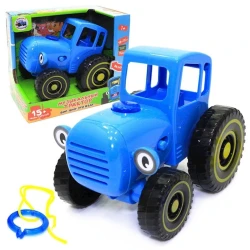 Музыкальный трактор PG1800-2 Синий трактор, 15x15.2 см, синий Музыкальный трактор PG1800-2 Синий трактор, 15x15.2 см, синий