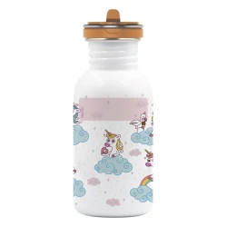 Uşaq termosu Laken Popicorns, 500 ml, ağ