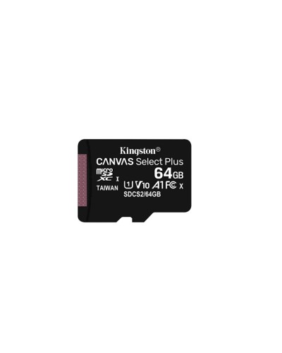 Yaddaş kartı Kingston microSDHC 64GB Class 10 UHS-I R100MB/s + SD-adapter
