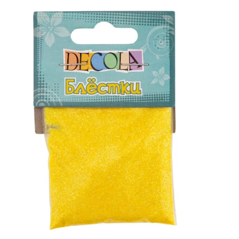 Dekorativ parıltı Невская палитра, 0.3 mm, 20 q, sarı