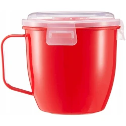 Кружка Hobby life для микроволновой печи, 620 мл, пластик, с крышкой, в ассортименте Кружка Hobby life для микроволновой печи, 620 мл, пластик, с крышкой, в ассортименте