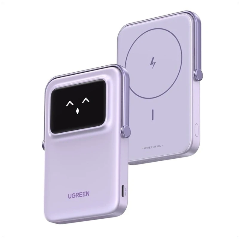 Внешний аккумулятор Ugreen 35606 5000 mAh Purple Внешний аккумулятор Ugreen 35606 5000 mAh Purple