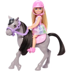 Игровой набор Mattel Barbie Chelsea & Horse HTK29, 3+ лет