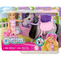 Игровой набор Mattel Barbie Chelsea & Horse HTK29, 3+ лет
