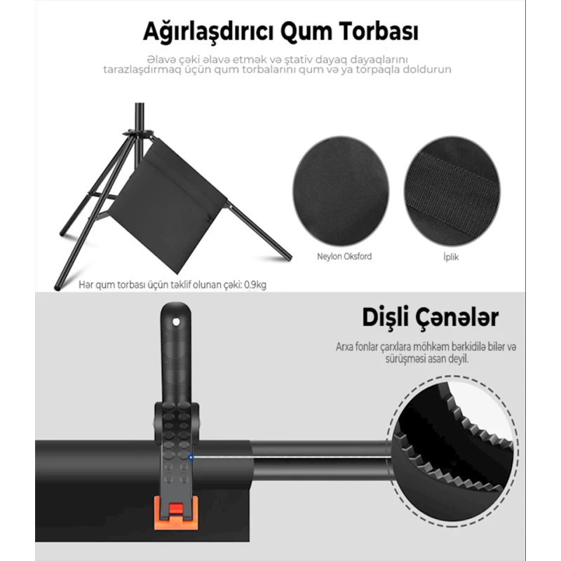Система для установки фонов Neewer 2x3 м Система для установки фонов Neewer 2x3 м