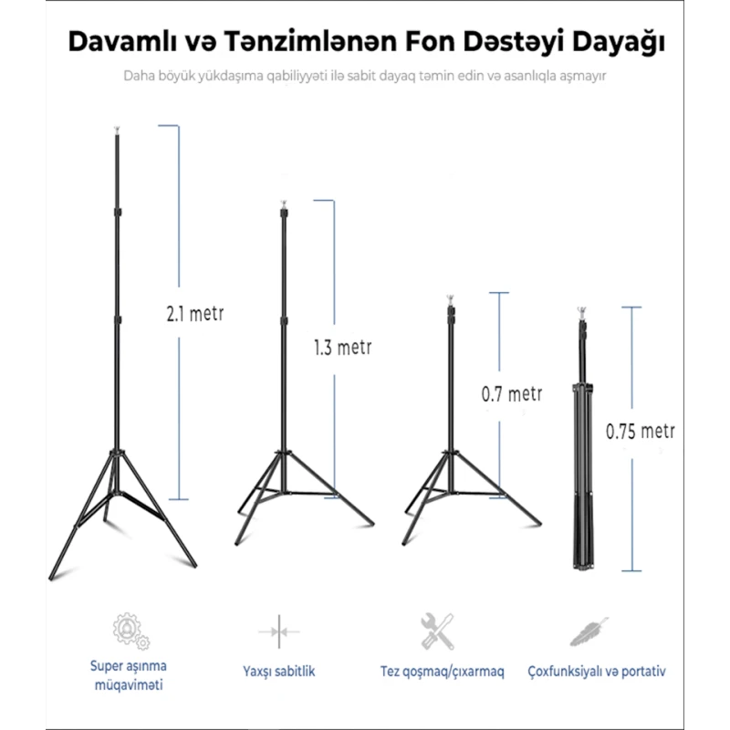 Система для установки фонов Neewer 2x3 м Система для установки фонов Neewer 2x3 м