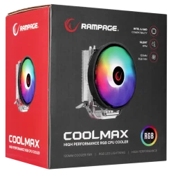 Kuler prosessor üçün Rampage Coolmax RM-C08 CPU Cooler