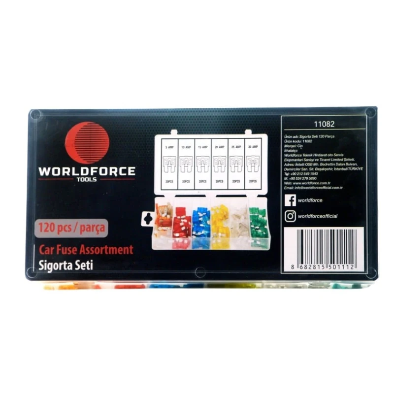 Qoruyucu dəsti Worldforce 11082, 120 əd