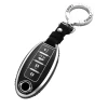 Чехол для автомобильных ключей 0177 для Nissan, черный