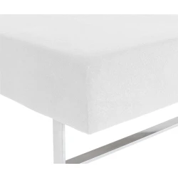 Простыня JYSK Ravnebakke Terry, 80/90x200x25 см, хлопок/полиэстер, белая Простыня JYSK Ravnebakke Terry, 80/90x200x25 см, хлопок/полиэстер, белая