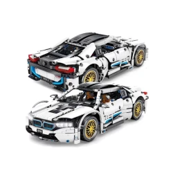 Конструктор SY 8603 BMW i8, 6+ лет, 1270 элементов