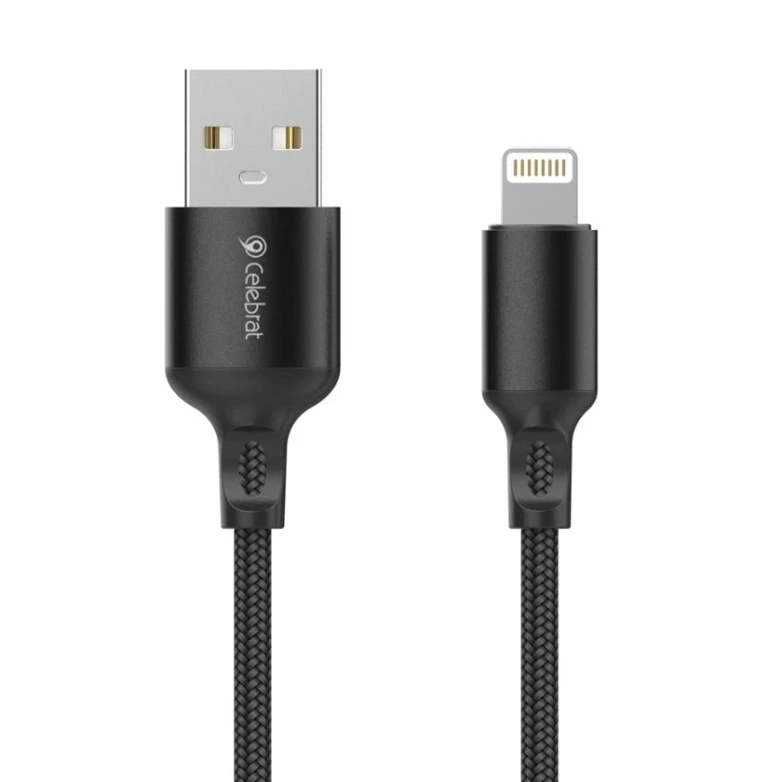 Kabel Celebrat CB-32 A-L USB to Lightning, 1 m, Black Kabel Celebrat CB-32 A-L USB to Lightning, 1 m, Black