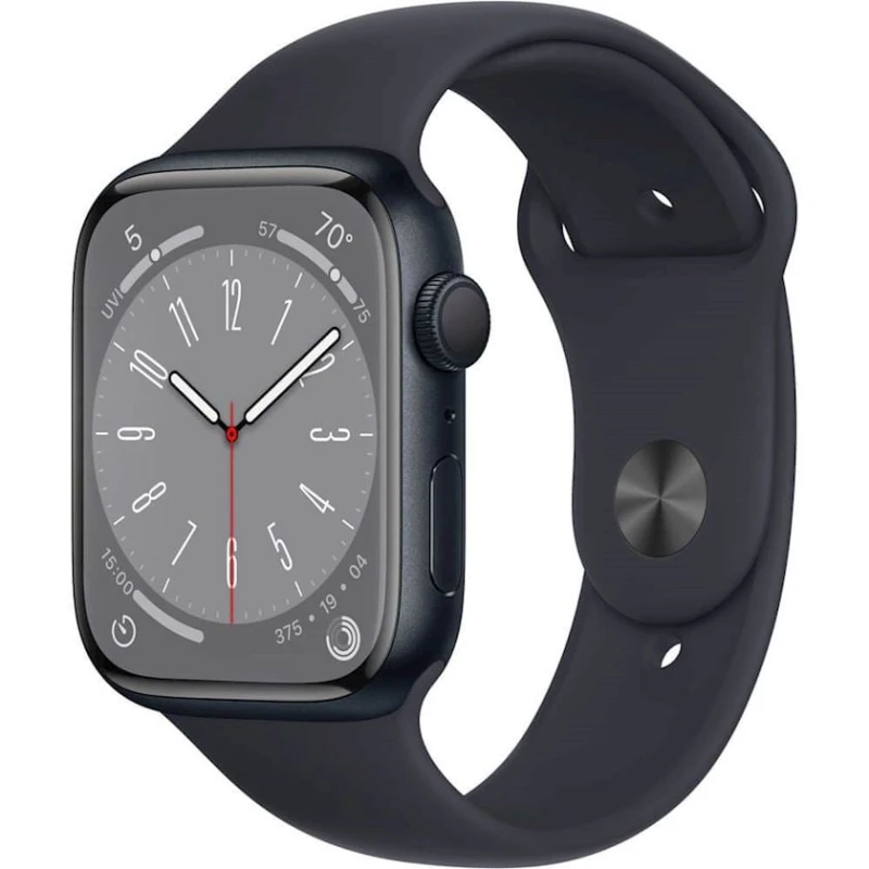 Смарт-часы Apple Watch Series 8 GPS 41mm Midnight Aluminium Case with Midnight Sport Band (MNU83LL/A) Смарт-часы Apple Watch Series 8 GPS 41mm Midnight Aluminium Case with Midnight Sport Band (MNU83LL/A)