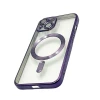 Чехол 888_store_556 MagSafe для Apple iPhone 14 Фиолетовый/Прозрачный Чехол 888_store_556 MagSafe для Apple iPhone 14 Фиолетовый/Прозрачный