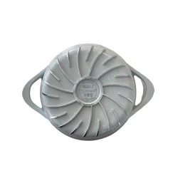 Набор кастрюль Dessini ZGH_00095, гранит, белый, 12 предметов