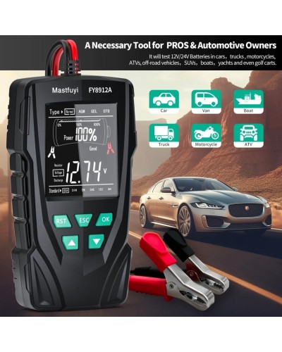 Avtomobil akkumulyatoru üçün tester FY8912A