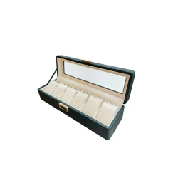 Бокс для часов The Groove, деревянный, зеленый