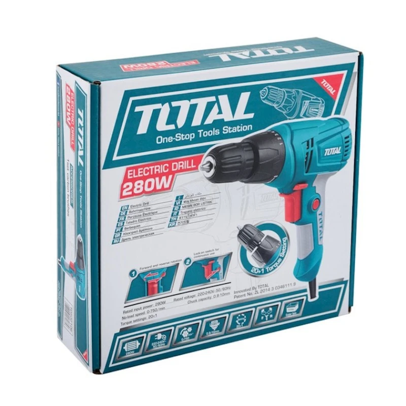 Шуруповерт Total TD502106 280 Вт