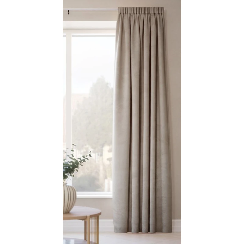 Pərdə JYSK AUSTRA 5081575, 140x300 sm, polyester, qəhvəyi