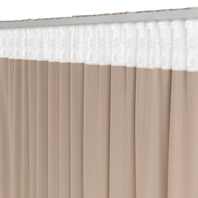 Pərdə JYSK AUSTRA 5081575, 140x300 sm, polyester, qəhvəyi