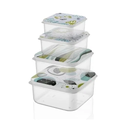 Набор контейнеров NH-012, пластик, 4 шт