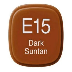 Маркер Copic Sketch, E15 Dark Suntan