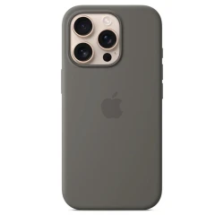 Çexol Apple Silicone Case with MagSafe iPhone 16 Pro üçün Stone Gray (Rəsmi zəmanət) Çexol Apple Silicone Case with MagSafe iPhone 16 Pro üçün Stone Gray (Rəsmi zəmanət)