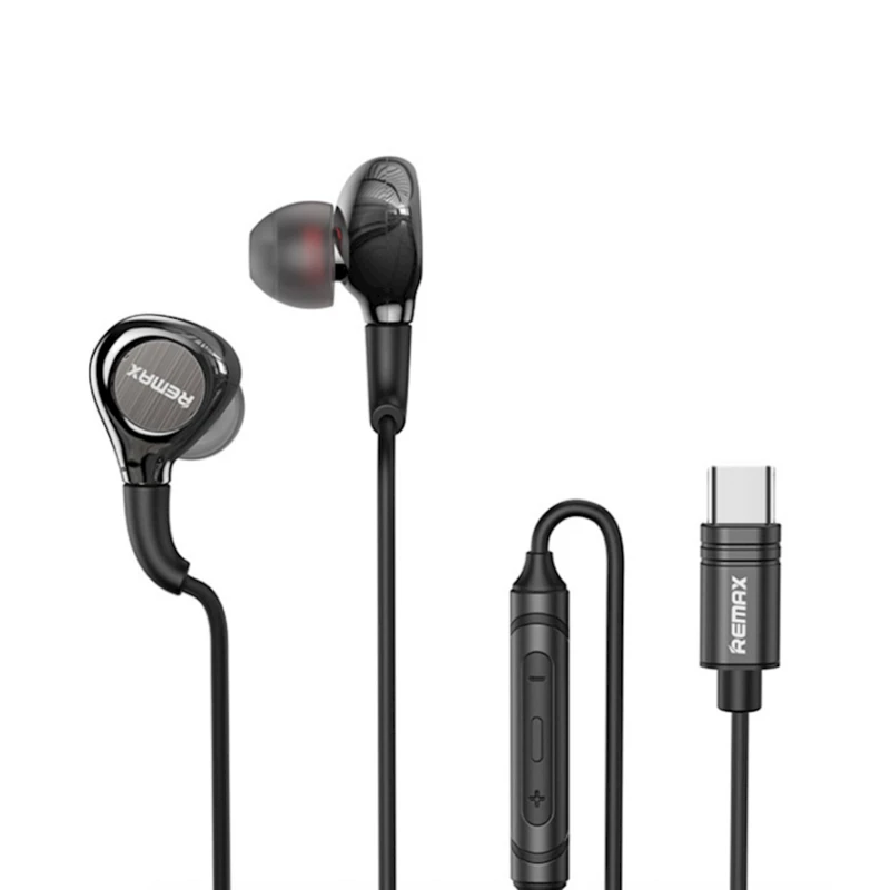 Simli qulaqlıq Remax RM-655a Black