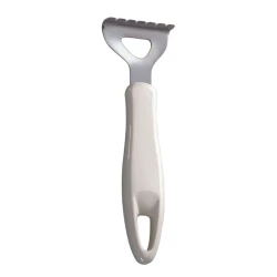 Рыбочистка Tescoma 101372, 15 см, нержавеющая сталь/пластик, белая Рыбочистка Tescoma 101372, 15 см, нержавеющая сталь/пластик, белая