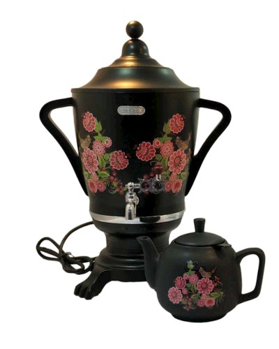 Elektrik samovar Eurolux EU-ES2852JPW Black