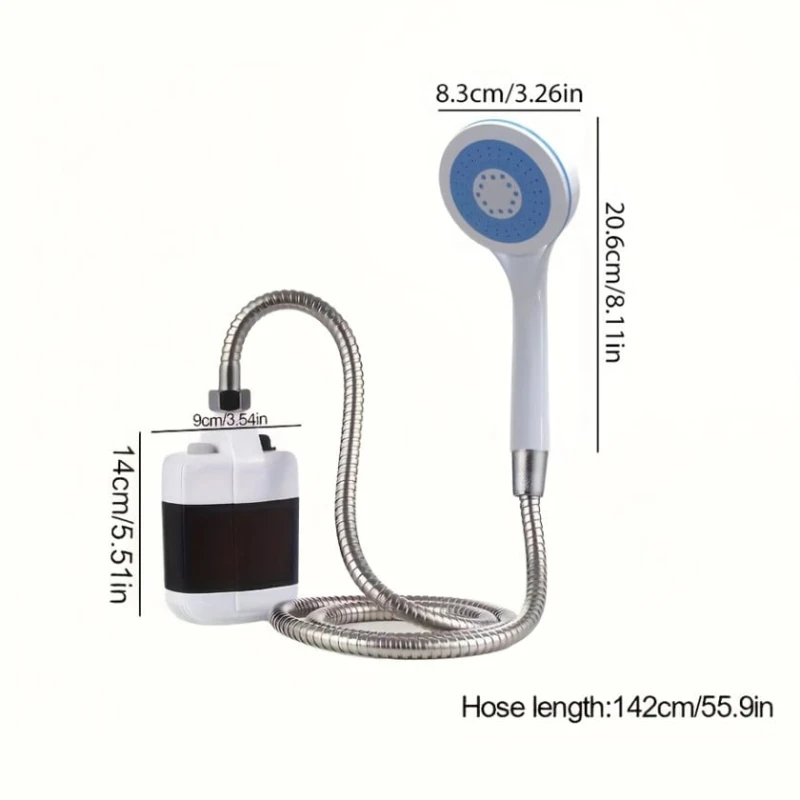 Портативный Электрический Душ для Кемпинга