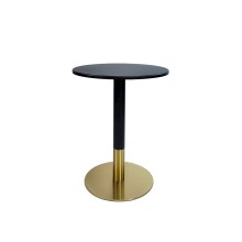 Masa Del Groups Gold 319, MDF/metal, qara, 60 sm