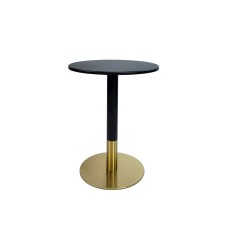 Masa Del Groups Gold 319, MDF/metal, qara, 60 sm