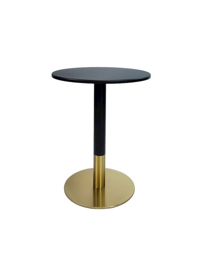 Masa Del Groups Gold 319, MDF/metal, qara, 60 sm