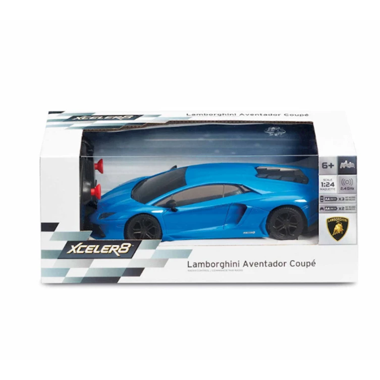 Радиоуправляемая машина Lamborghini Aventador Coupe RC 311-10146-I, 6+ лет, голубой Радиоуправляемая машина Lamborghini Aventador Coupe RC 311-10146-I, 6+ лет, голубой