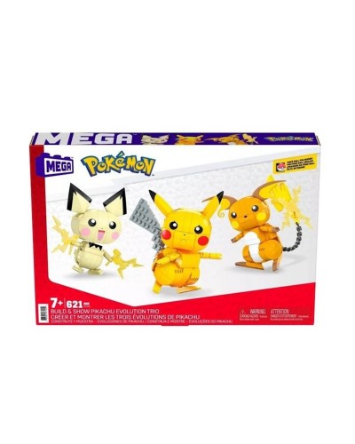Konstruktor Mega Construx Pokemon Trio GYH06, 621 hissə, 7+ yaş