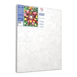 Набор-стандарт картина по номерам Rosa Start Утренние тюльпаны, 35х45 см