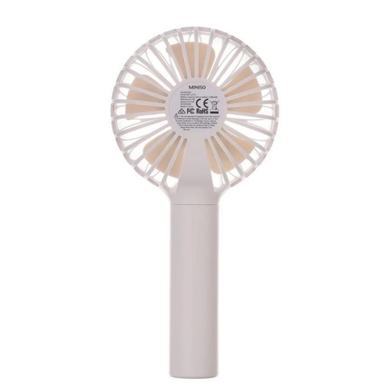 Мини-вентилятор Miniso Scented Fan, Белый Мини-вентилятор Miniso Scented Fan, Белый