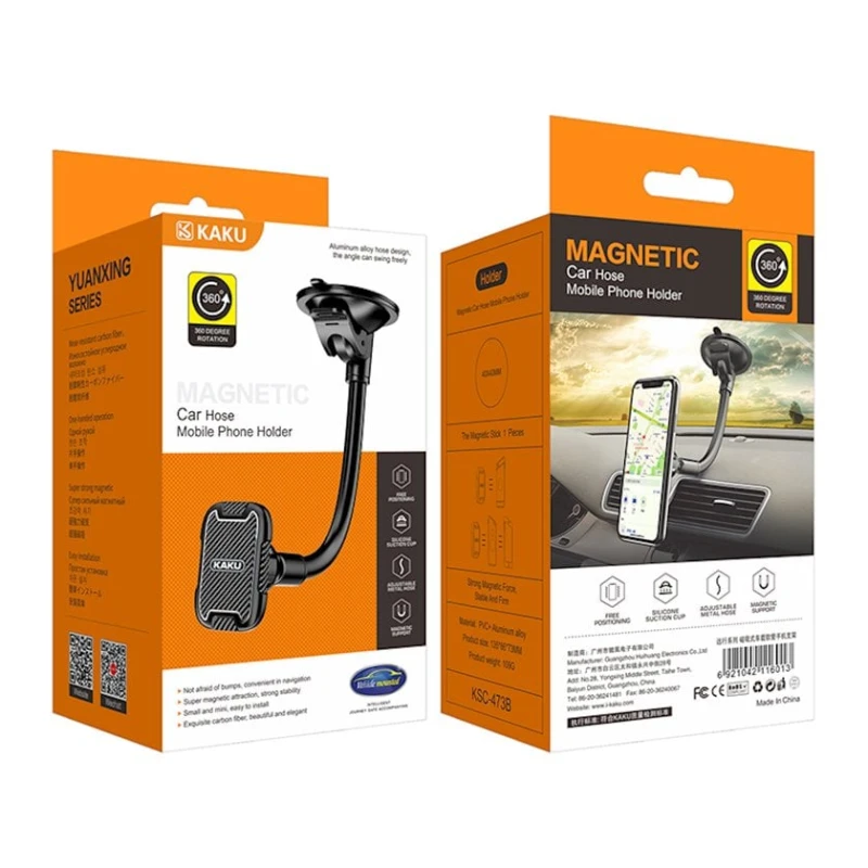 Автомобильный держатель для телефона Kaku KSC-473B Black