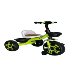 Трехколесный велосипед BB-204, 3-5 лет, зеленый/черный