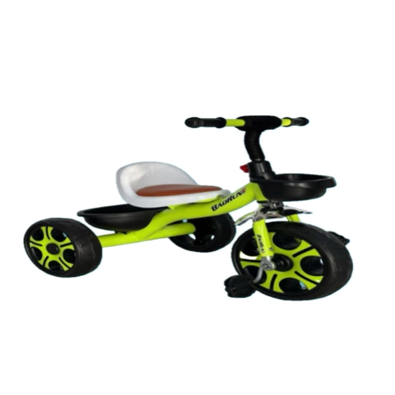 Üçtəkərli velosiped BB-204, 3-5 yaş, yaşıl/qara