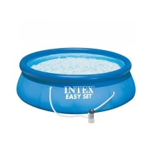 Hovuz Intex Kahnsport_02125161, karkaslı, göy, diametri 457 sm, kartuc filtrlə nasoslu - Kahnsport_02125161