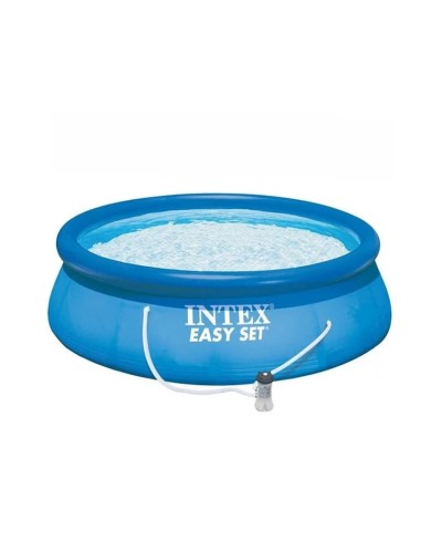 Hovuz Intex Kahnsport_02125161, karkaslı, göy, diametri 457 sm, kartuc filtrlə nasoslu - Kahnsport_02125161
