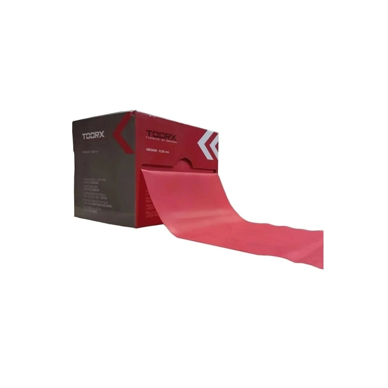Эластичная лента Toorx AHF-115, красная, 25 м Эластичная лента Toorx AHF-115, красная, 25 м