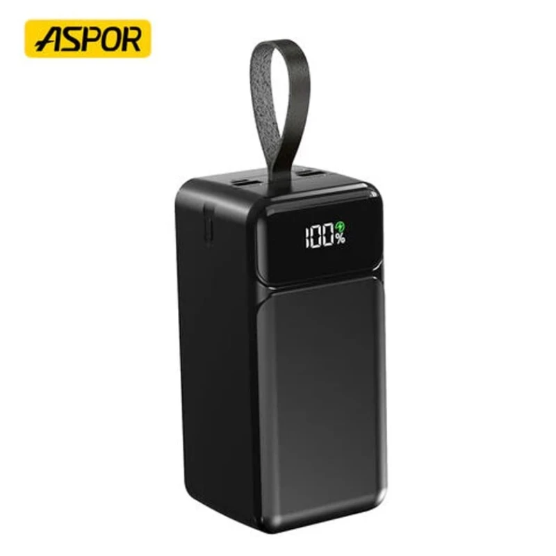 Xarici akkumulyator Aspor A319 50000 mAh Black